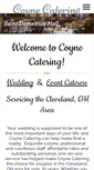 Mobile Screenshot of coynecatering.com
